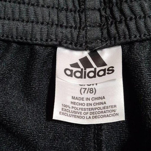 Adidas Black White Track Pants Size Small - Picture 5 of 8